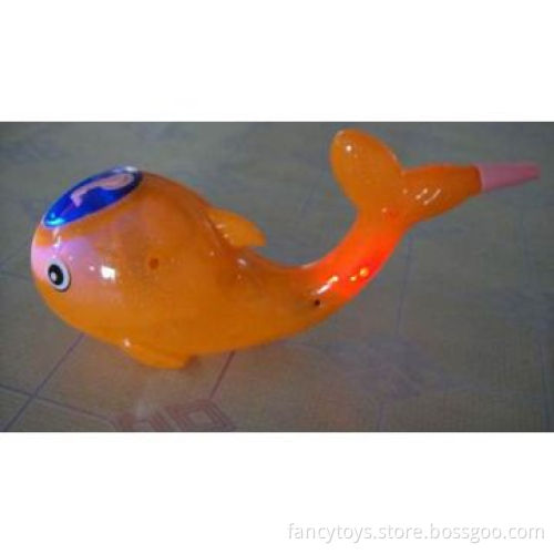 Whale Blowing Bubble with Light and Music